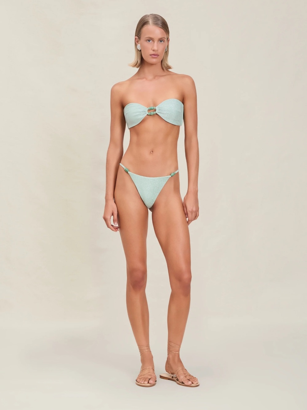 DEVON WINDSOR Sage Green Swim Set